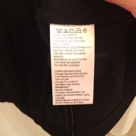 LBD Urban Outfitters Lace and Zipper Black Dress - Picture 7 of 7